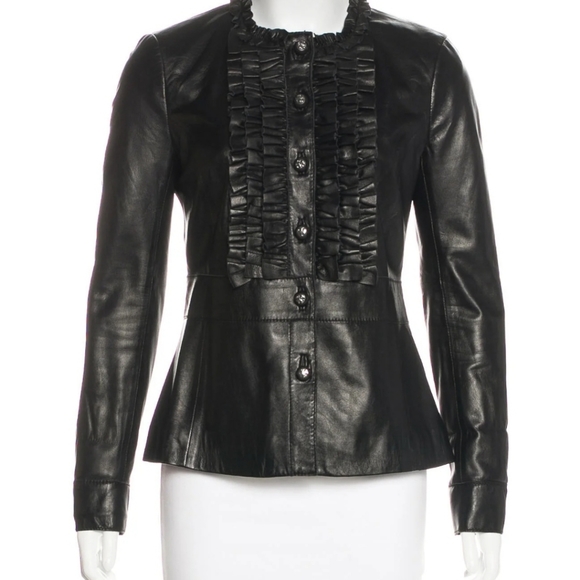 Tory Burch Jackets & Blazers - Tory Burch leather jacket